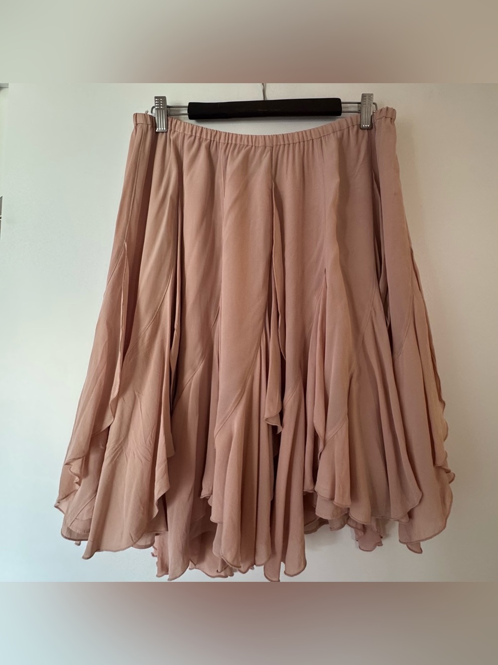 Zara Blush Pink Ruffle Skirt | Worn Once | Size Large